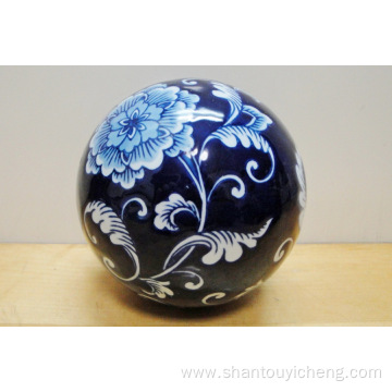 Chinse blue and white porcelain decoration ball